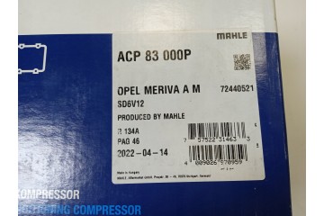 Air conditioning compressors MAHLE ACP 83 000P compressor OUTLET Car type cargo vans passenger cars