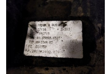 BRIDGE INSERT HEAD MAN TG3 TYPE HY 1344 37 16 Part manufacturer MAN OE