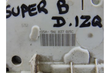 5N1837015C  CERRADURA PUERTA DELANTERA IZQUIERDA SKODA SUPERB COMBI (3T5) Elegance 2011 5N1837015C 194405 SKODA - 2