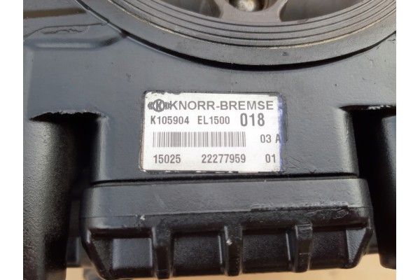 Válvula Secadora Knorr-Bremse EL1500 K105904 para Volvo