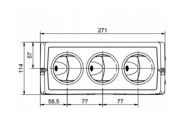 UNIVERSAL ADDITIONAL WATER HEATER 12V 6KW Catalog number of the part 01606706