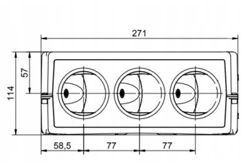 UNIVERSAL ADDITIONAL WATER HEATER 12V 6KW Catalog number of the part 01606706