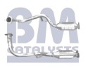 AUDI 80 AAH right catalytic converter
