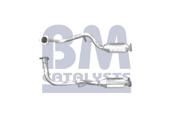 AUDI 80 AAH right catalytic converter