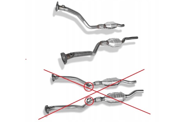 Audi A6 C5 2 4 2 8 1997 2001 CATALYSTS LEFT RIGHT OE 8D0253057TX CAT Catalog number of the part PAM_1091636_Audi_A6