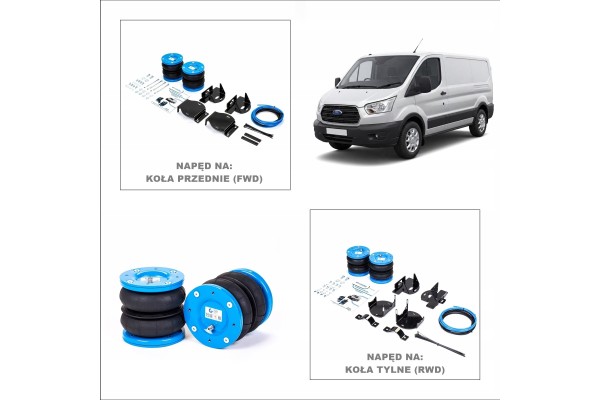 AIRBAGS suspension Ford Transit MK8 2014 2026 1M