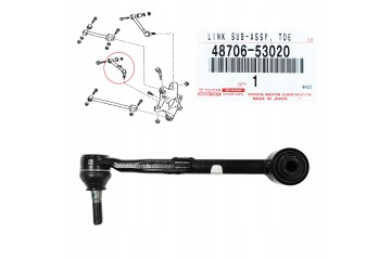 Rear Control Arm Convergence Left Lexus IS220D IS250 GS450h OE
