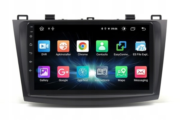 Radio Navegación Mazda 3 2009-2013 Android 8/64 con Cámara de Revers
