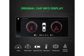 Radio Navegación BMW Serie 3 F30 F31 F34 Android 10 KAM
