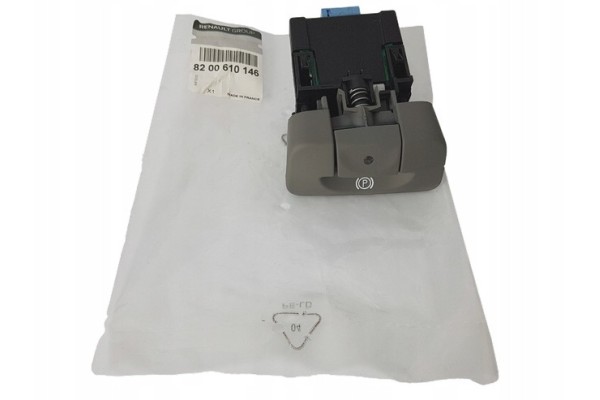 SCENIC II 8200610146 HANDBRAKE BUTTON Part manufacturer Renault OE