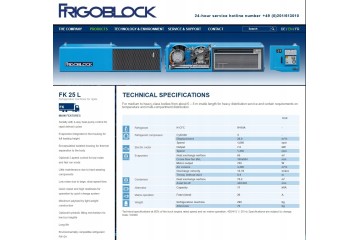 Unidad de refrigeración Frigoblock FK25L, Carrier