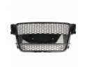 GRILL AUDI A5 8T 07 12 RS5 DESIGN HALOGEN GRILLE BLACK GLOSS Part manufacturer no brand