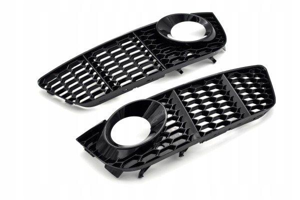 GRILL AUDI A5 8T 07 12 RS5 DESIGN HALOGEN GRILLE BLACK GLOSS Quality of parts according to GVO P replacement with original quali
