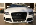 Rejilla Audi A5 S-line 8T 07-12 Diseño RS5 Halógeno Negro Brillante