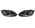 HEADLIGHTS LEFT RIGHT SET H7 H7 VOLKSWAGEN POLO 6R 08 09 04 14