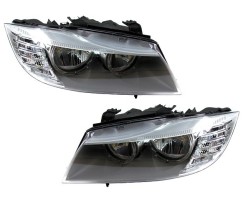 SET OF HEADLIGHTS BMW 3 E90 E91 2008 2012 TYC