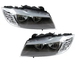 Faros delanteros halógenos eléctricos TYC para BMW Serie 3 E90 E91 2008-2012