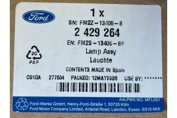 FORD S MAX MK2 ST LINE 2015 2023 LAMP LEFT REAR LED ORIGINAL FM2B 13405 BF Quality of parts according to GVO O original with man