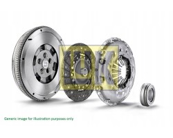 Clutch set clutch with two mass wheel VW T4 2 4D 2 5TDI LUK 600001200