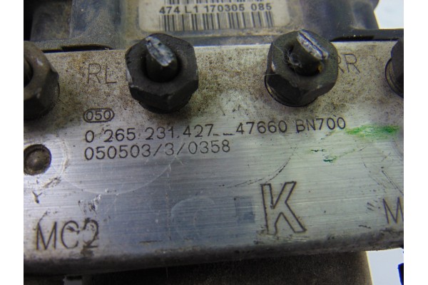 47660BN700  ABS NISSAN ALMERA (N16/E) Tekna 2005 47660BN700 191215 NISSAN - 4