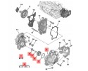 Injection pump CITROEN PEUGEOT FORD 2 0 D 9674984480 original Catalog number of the original 28323334 HRP711 28466222 28384347 9