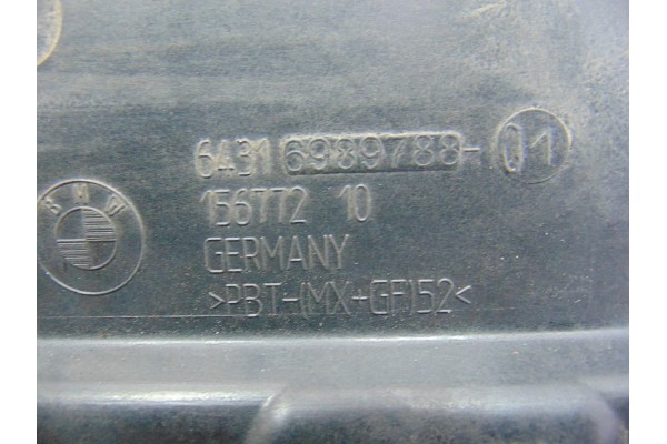 6989788 TORPEDO BMW SERIE 1 BERLINA (E81/E87) 123d 2009 6989788 191381 BMW - 6