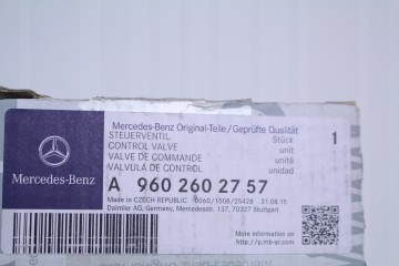MAGNETIC VALVE MERCEDES ACTROS A9602602757 Quality of parts according to GVO O original with manufacturer s logo OE