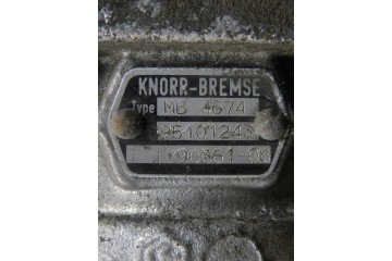 MB4674 MAIN BRAKE VALVE KNORR BREMSE MAN F90 M90 Catalog number of the part MB4804