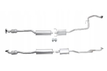 CATALYTIC CONVERTER TOYOTA YARIS 1 3 2008 174100Y120 EURO 5 EURO6
