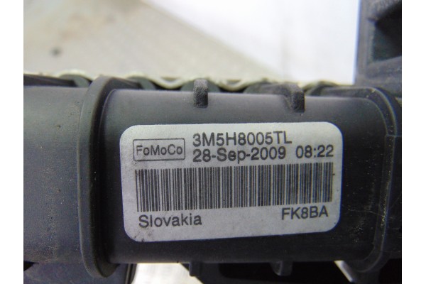 3M5H8005TL RADIADOR AGUA FORD FOCUS BERLINA (CB4) Trend 2009 3M5H8005TL 191744 FORD - 3