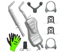 Silencer set for Audi A3 8L 96 03 1 8 Hatchback