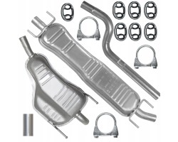 Set Silencer Opel Astra H III 3 1 6 1 8 HTB GTC