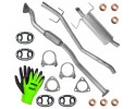 Set of silencers Opel Astra 3 III H 1 9 CDTI Kombi 04 09