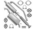 Muffler kit Chevrolet Aveo 08 11 1 I T250 1 4