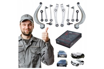 CONTROL ARM AUDI A4 2009 A5 2005 2017 SET FRONT SCREW CONNECTORS PLASTIC