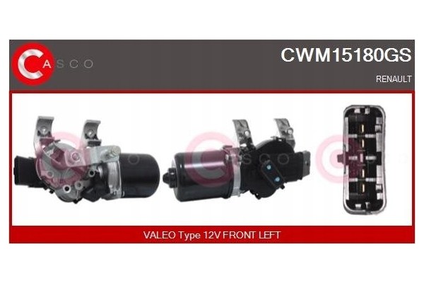 WIPER MOTOR FRONT OE CASCO CWM15180GS Part manufacturer Casco