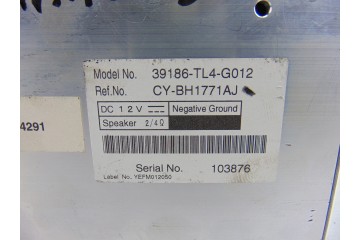 39186-TL4-G012 MODULO ELECTRONICO HONDA ACCORD TOURER (CW)