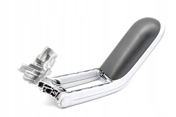 Decorative center armrest silver front MINI R50 R52 R53