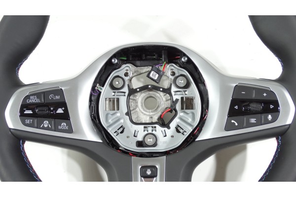 BMW i4 G26 GRAN COUPE M50 STEERING WHEEL M PACKAGE MULLED LEATHER 3230 9882676 Catalog number of the part 32309882676 MJP