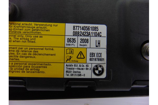 601978901  AIRBAG LATERAL IZQUIERDO BMW SERIE 1 BERLINA (E81/E87) 118d 2008 601978901 191831 BMW - 2