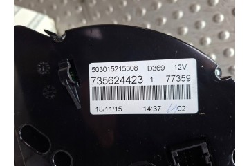 COUNTER 735624423 FIAT 500 PETROL 2007 Catalog number of the original 735624423