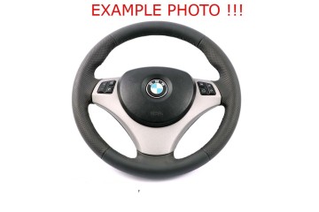 BMW E81 E87 E90 E91 Sports steering wheel NEW leather Quality of parts according to GVO Q original with factory logo OEM OES