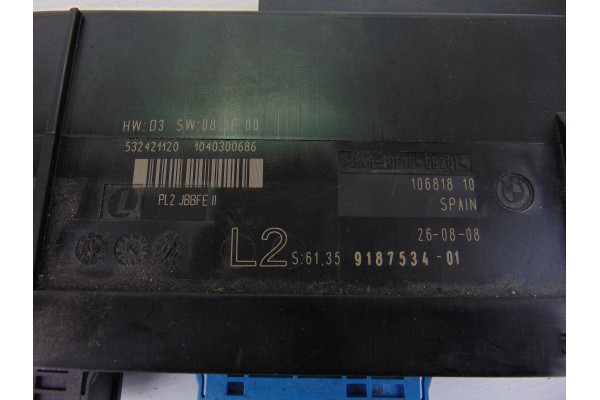 9187534 MODULO ELECTRONICO BMW SERIE 1 BERLINA (E81/E87)
