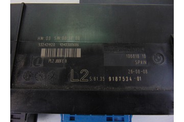 9187534 MODULO ELECTRONICO BMW SERIE 1 BERLINA (E81/E87)