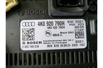 Audi A6 S6 C8 SPEEDOMETER VIRTUAL 4K0920790H Catalog number of the part 4K0920790H