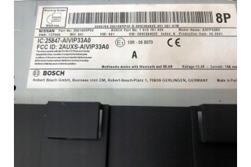 NISSAN QASHQAI J12 FACTORY RADIO 259156RP0E Catalog number of substitutes 259156RP0E