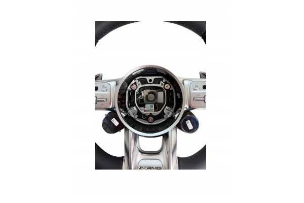MERCEDES STEERING WHEEL AMG PERFORMANCE A45 C63 E63 A0004600109 A0004608613 Quality of parts according to GVO O original with ma