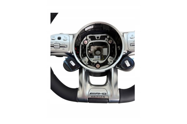 MERCEDES STEERING WHEEL AMG PERFORMANCE A45 C63 E63 A0004600109 A0004608613 Installation side multipurpose