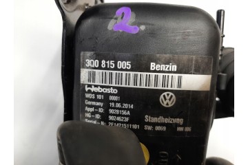VW PASSAT B8 2014 WEBASTO PARKING HEATER PETROL 3Q0815005 Car type passenger cars