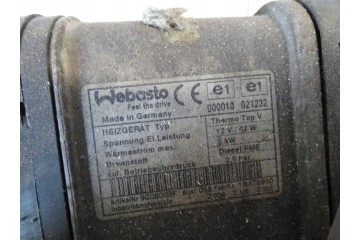 VW GOLF V 2004 2 0 TDI WEBASTO PARKING HEATER 1K0815005DJ 42W 5KW 12V Catalog number of the part 1K0815005DJ